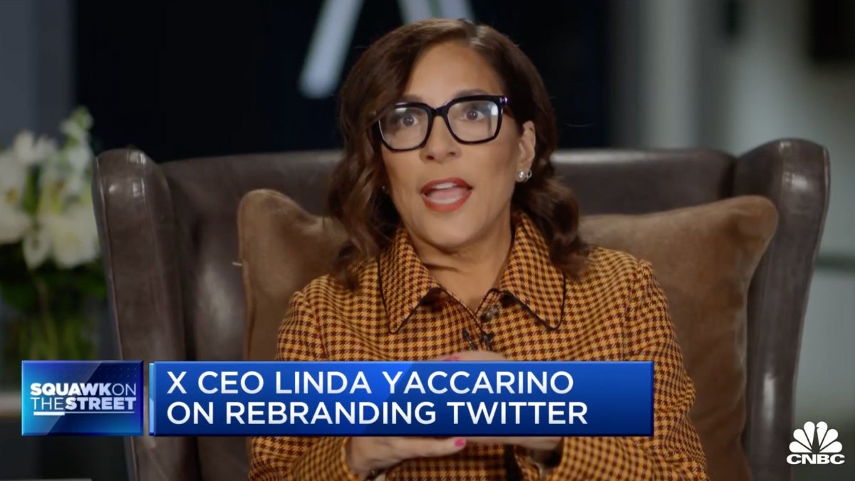 Linda Yaccarino on CNBC