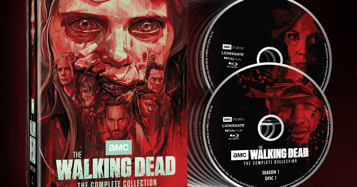 La date de sortie de la collection Blu-ray Walking Dead dévoilée pour l'ensemble de 54 disques