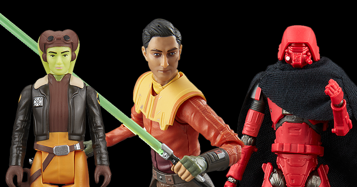 Les figurines et le casque Ahsoka révélés par Hasbro