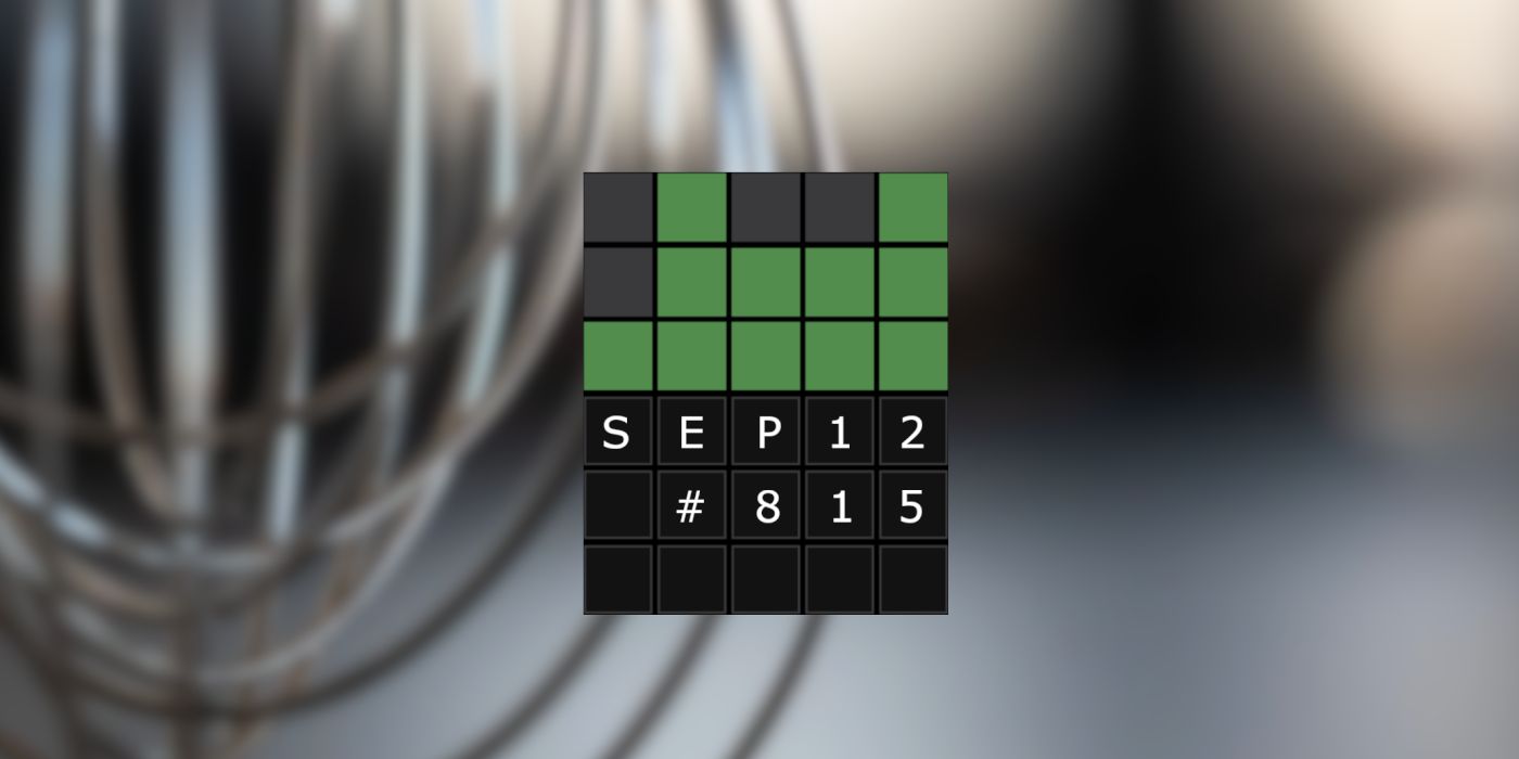 Réponses et astuces Wordle du jour pour le 12 septembre 2023 (Puzzle n° 815)