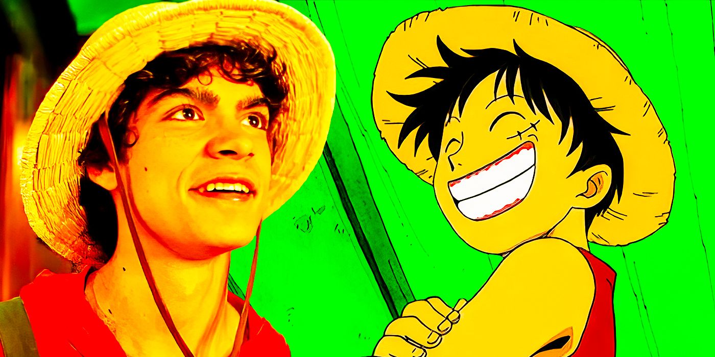 Luffy en direct de Netflix est différent du personnage original de One Piece sur un grand plan