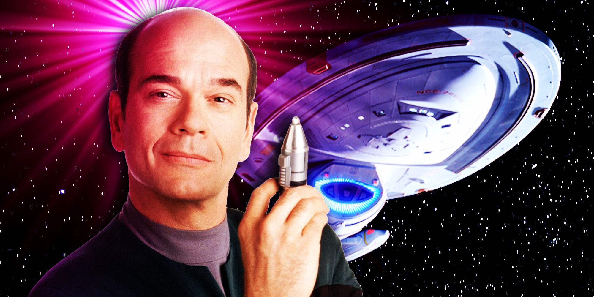 Le docteur du Voyager a mis en place 2 grands épisodes de Star Trek avec 1 ligne
