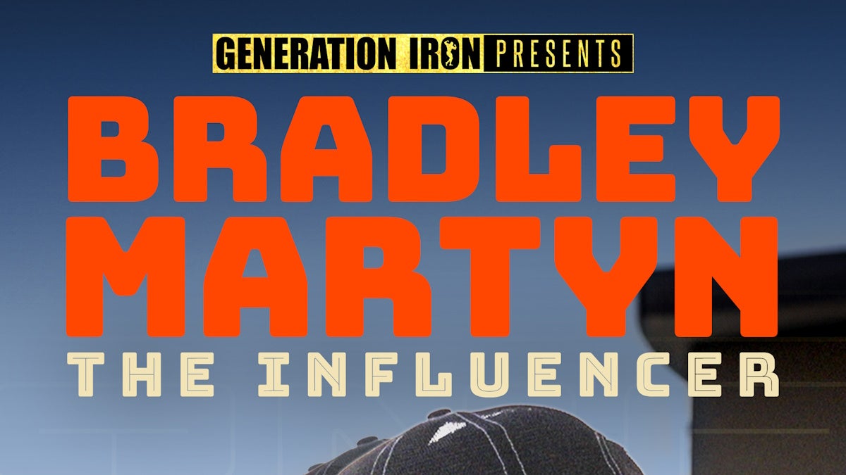 « Bradley Martyn : l'influenceur » : Chroniques documentaires de Generation Iron YouTube Fitness Megastar (Vidéo)