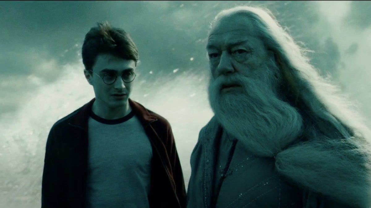 Les fans de "Harry Potter" rendent hommage à Michael Gambon avec des baguettes levées devant le château de Poudlard à Orlando (Vidéo)