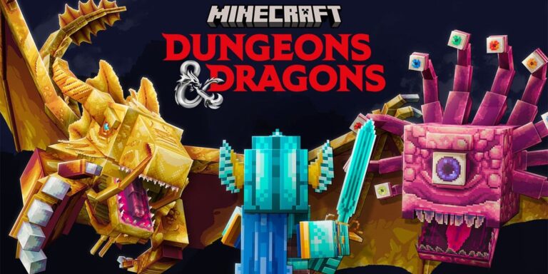 « Impressionnant comme D&D » – Revue de MInecraft x Dungeons & Dragons