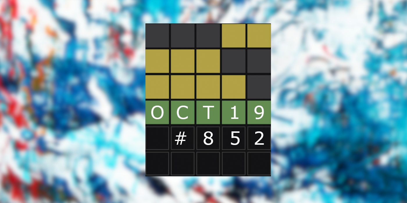 Réponses et astuces Wordle du jour pour le 19 octobre 2023 (Puzzle n° 852)
