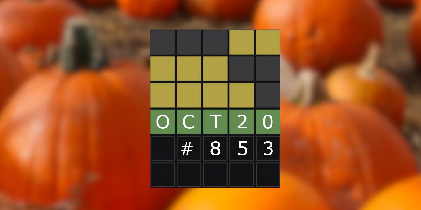 Réponses et astuces Wordle du jour pour le 20 octobre 2023 (Puzzle n° 853)