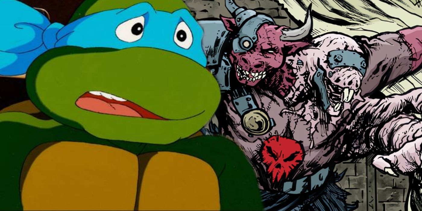 TMNT vient de transformer 2 personnages animés bien-aimés en pur carburant de cauchemar