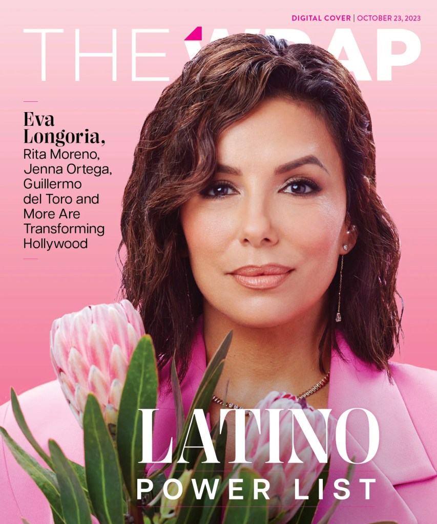 Eva Longoria, couverture de la liste de puissance latino Jolie Bobine 2023