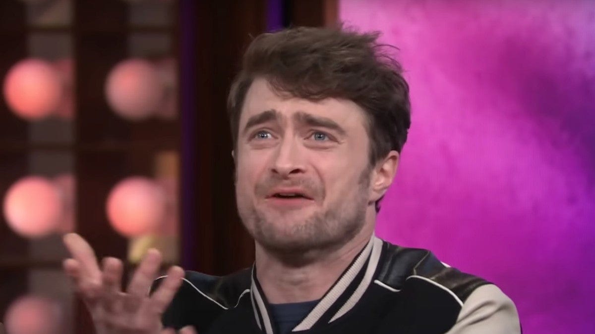 Daniel Radcliffe dit qu'il déçoit les fans de "Harry Potter" de manière "régulière" : "Vous êtes vieux maintenant, que s'est-il passé ?"  (Vidéo)