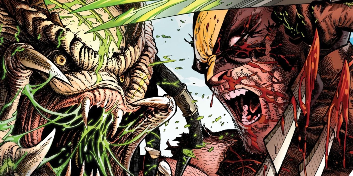 Wolverine vs Predator confirme le meilleur moyen pour Yautja de vaincre son facteur de guérison