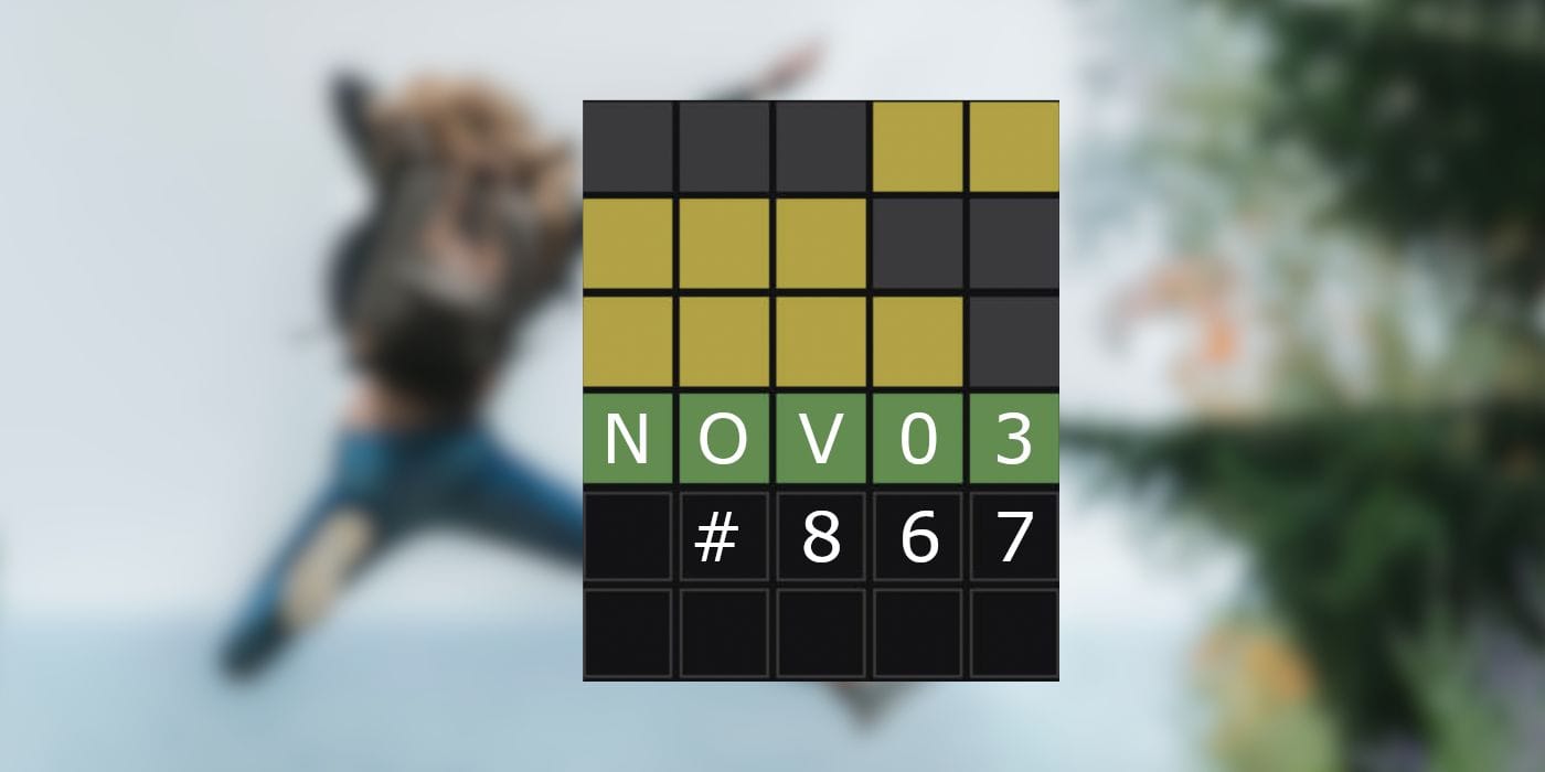 Réponses et astuces Wordle du jour pour le 3 novembre 2023 (Puzzle n° 867)