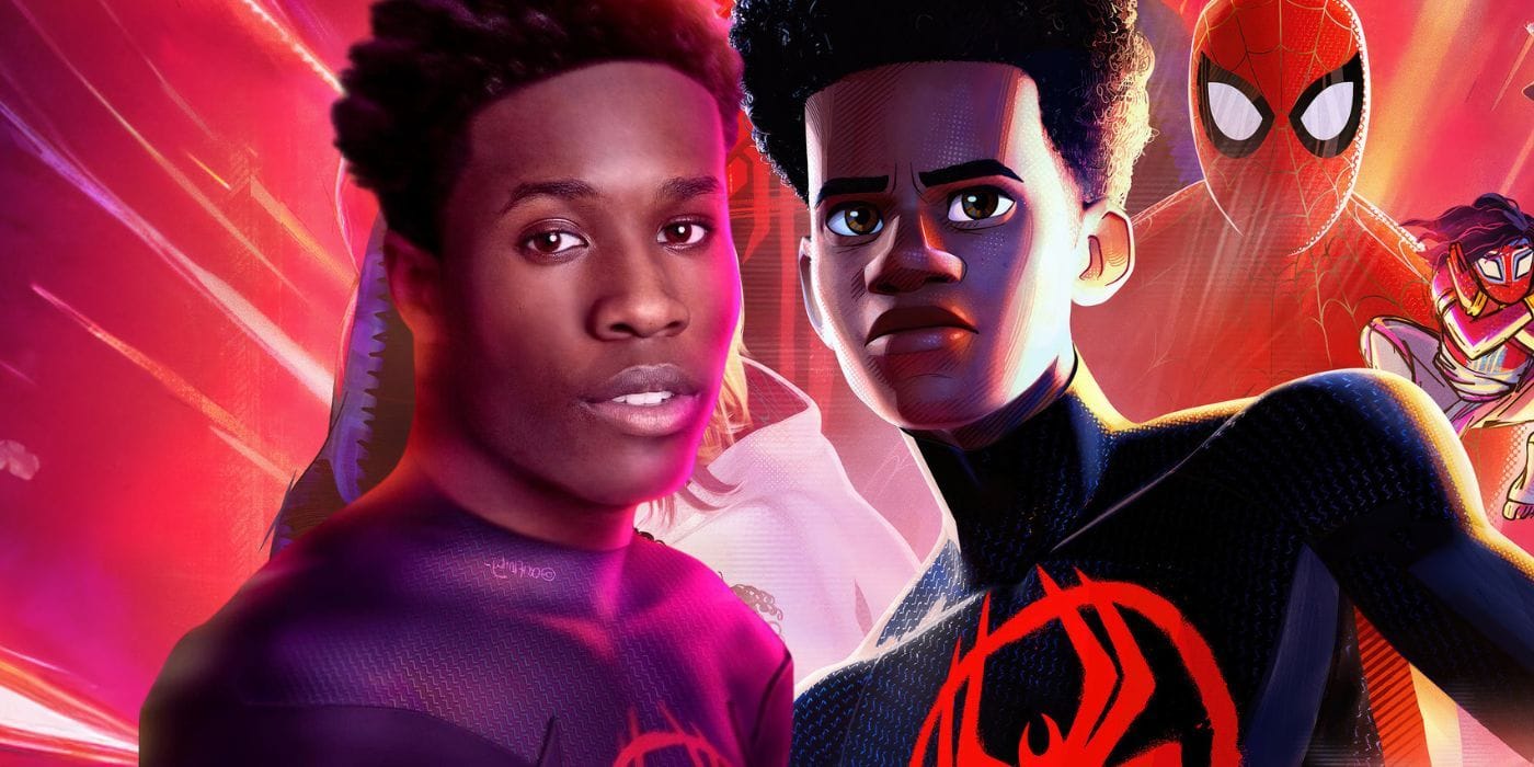 À travers les acteurs de Spider-Verse imaginés comme leurs personnages Spider-Man en live-action dans un nouvel art