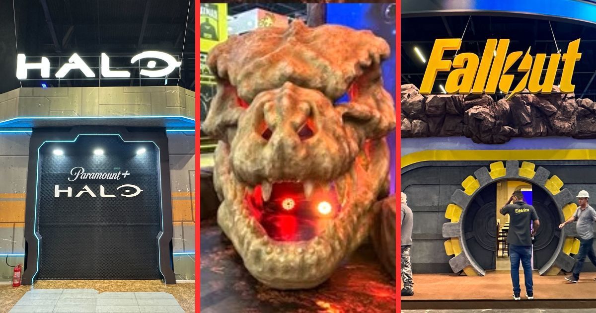 Les stands CCXP pour Halo, Godzilla x Kong, Fallout et bien d'autres en taquinent certains