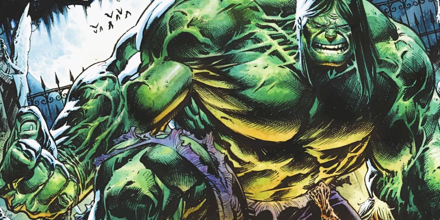 Hulk a dépassé la bannière dans un nouvel art inquiétant