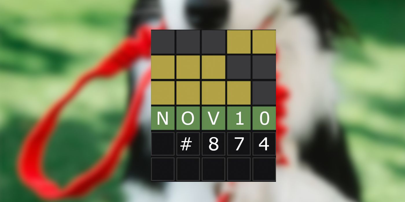 Réponses et astuces Wordle du jour pour le 10 novembre 2023 (Puzzle n° 874)