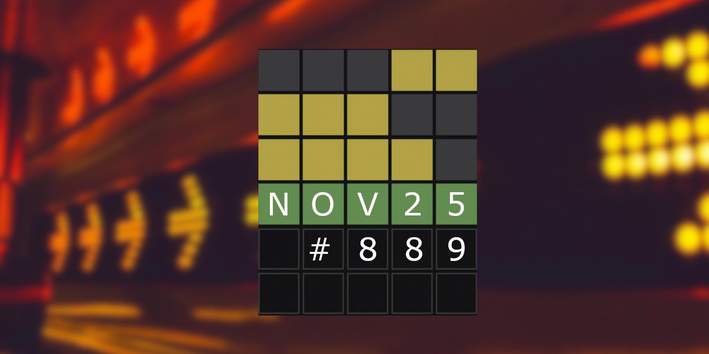 Réponses et astuces Wordle du jour pour le 25 novembre 2023 (Puzzle n° 889)