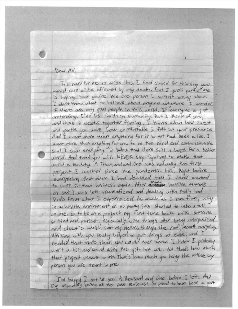 Le tueur présumé de Michael Latt a également harcelé AV Rockwell, lauréat du prix Sundance : « Mon Glock est chargé ».