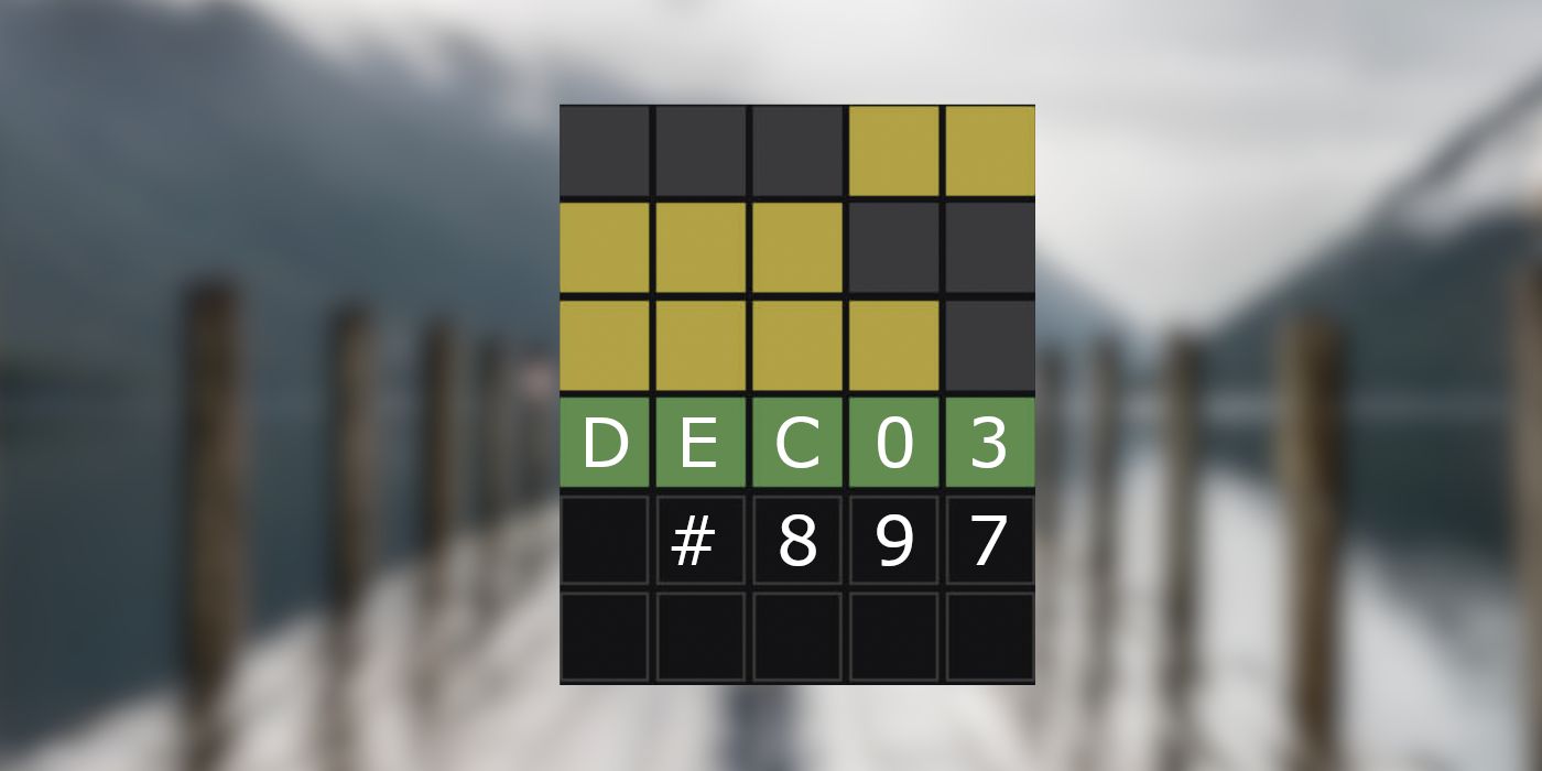Réponses et astuces Wordle du jour pour le 3 décembre 2023 (Puzzle n° 897)