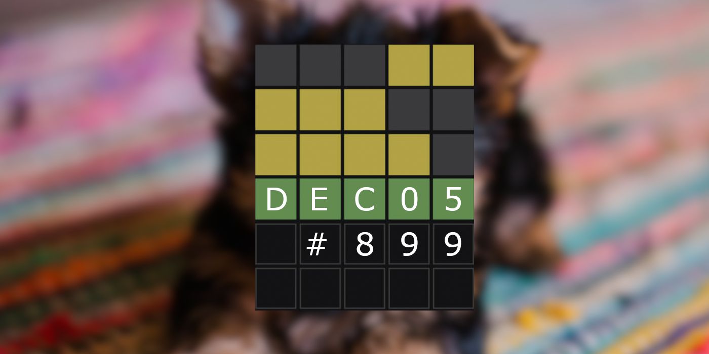 Réponses et astuces Wordle du jour pour le 5 décembre 2023 (Puzzle n° 899)