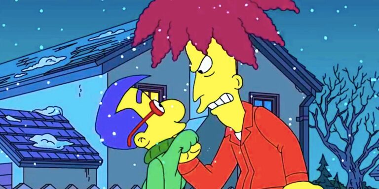 Les 2 pires épisodes de Noël des Simpsons font exactement le même méchant…