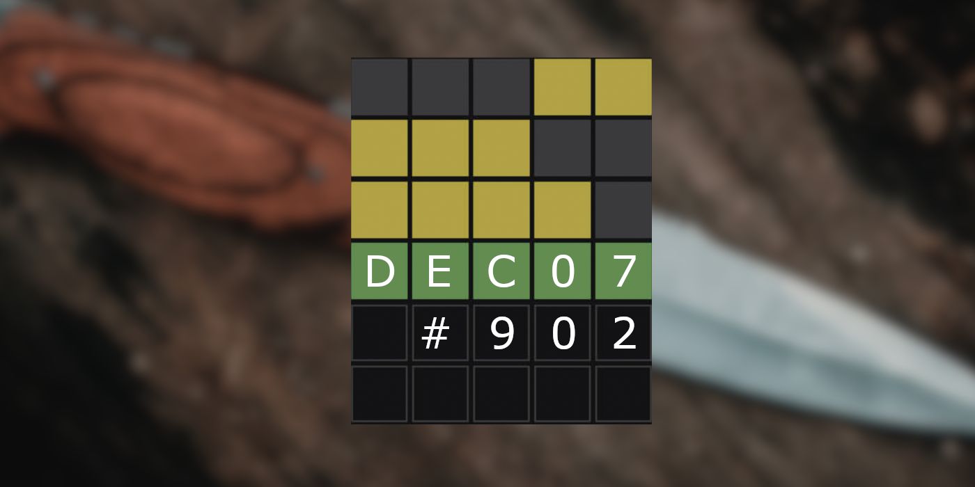Réponses et astuces Wordle du jour pour le 8 décembre 2023 (Puzzle #902)