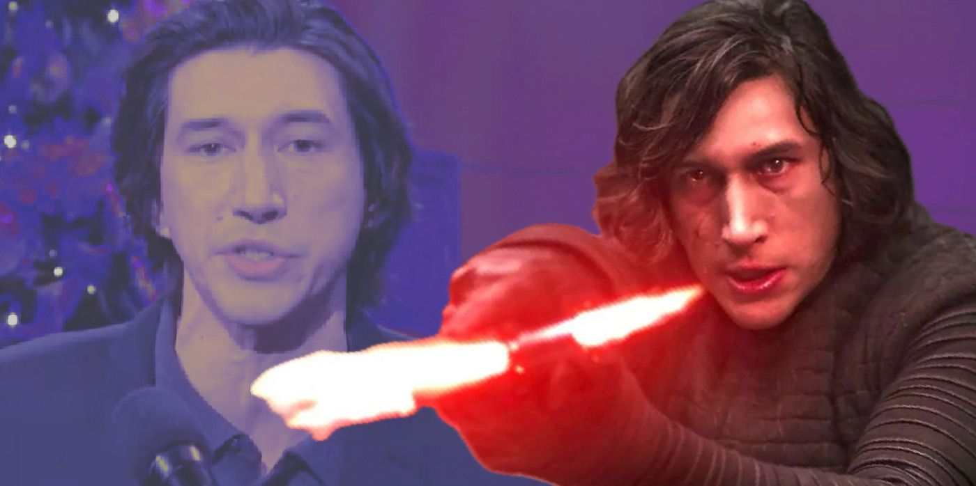 Adam Driver ouvre SNL en déclarant que Kylo Ren n'a pas tué Han Solo,