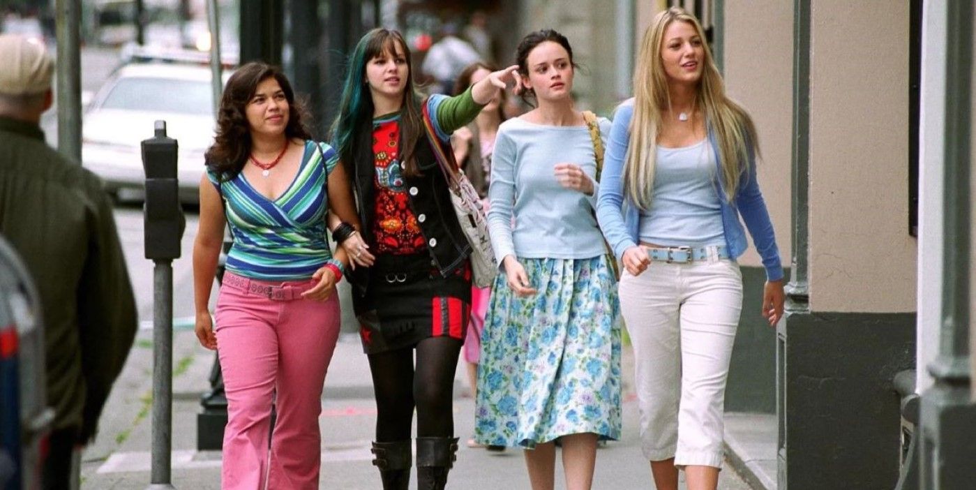Sisterhood of the Travelling Pants Cast se réunit, en rose, pour célébrer