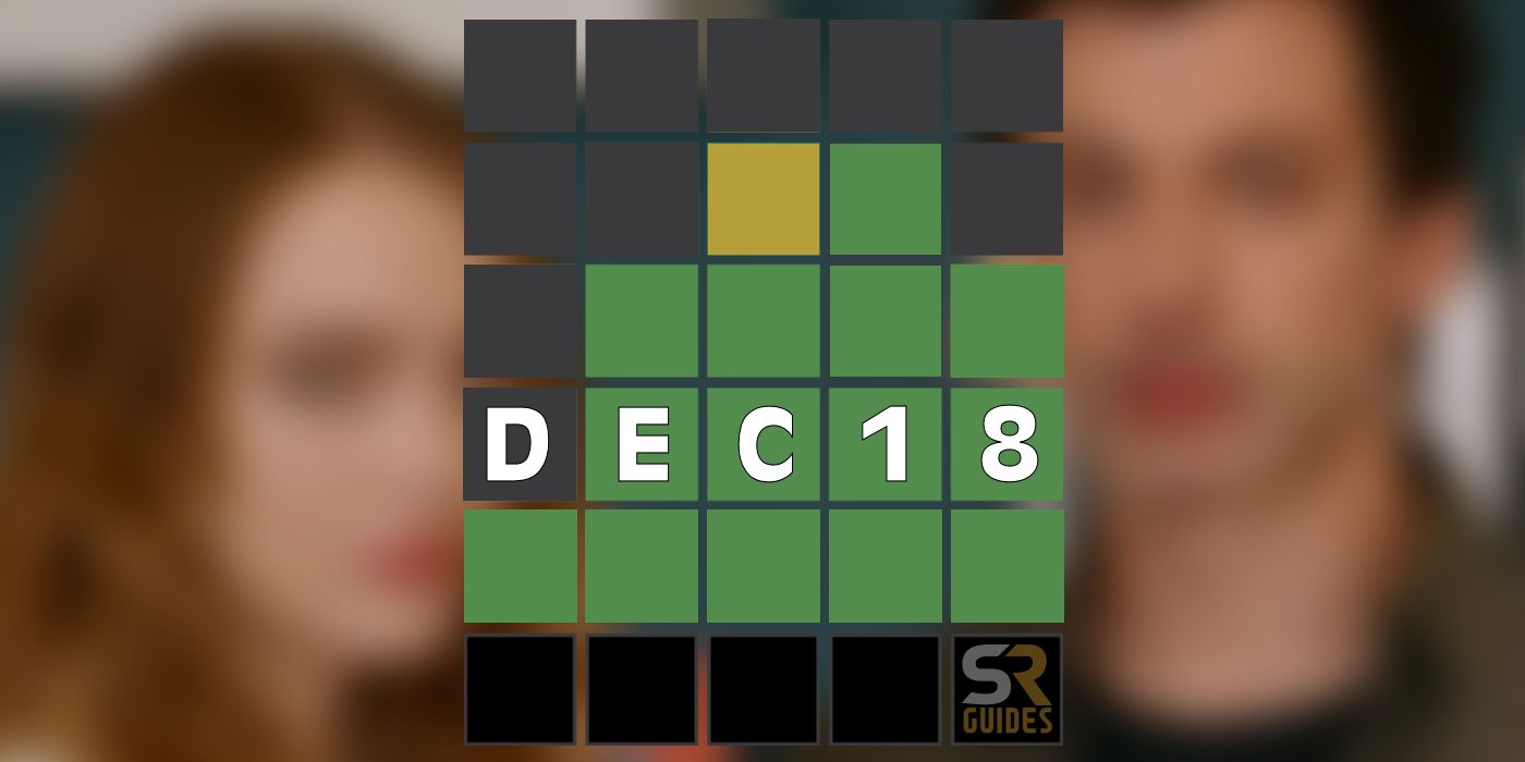 Réponses et astuces Wordle du jour pour le 18 décembre 2023 (Puzzle #912)