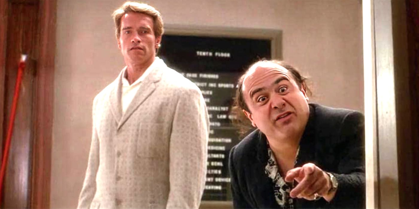 Arnold Schwarzenegger et Danny DeVito ont une réunion de jumeaux réconfortante 3...