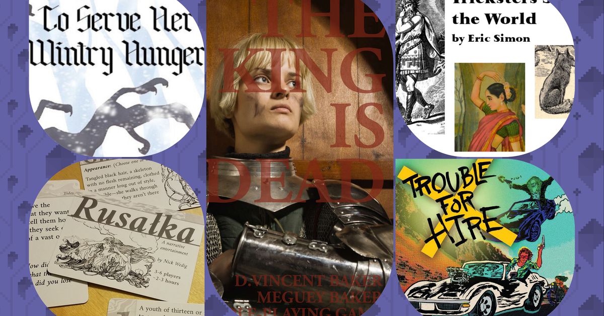 5 superbes RPG de table sans préparation à moins de 20 $