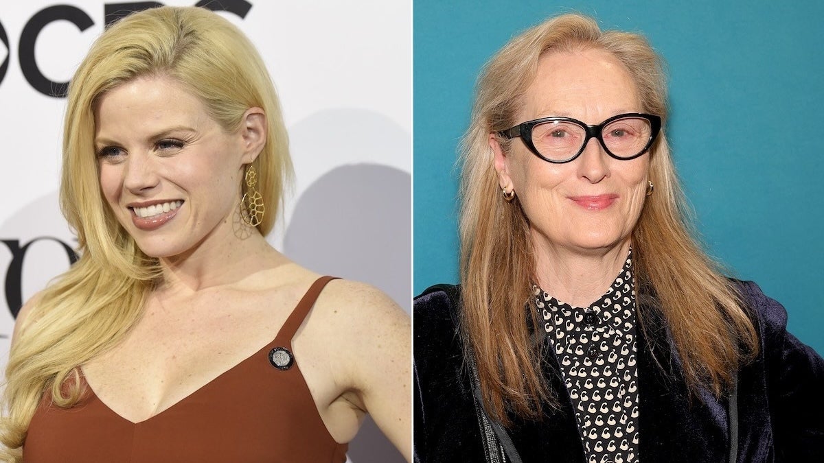 La mort lui appartient ", Megan Hilty n'a pas parlé à Meryl mais dit qu'elle " tomberait à la renverse ".