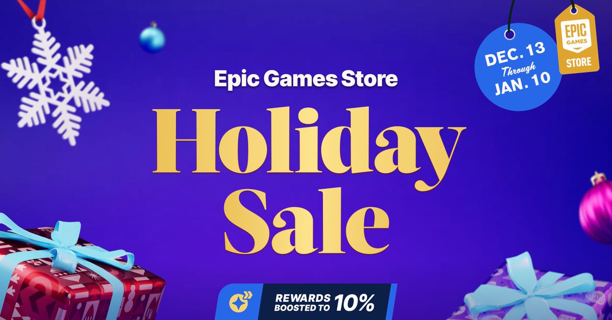Les soldes de Noël d'Epic Store commencent aujourd'hui