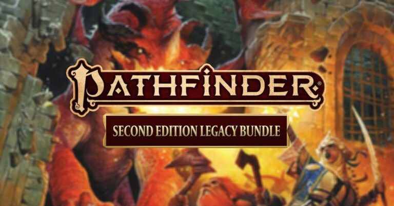 Obtenez 25 livres Pathfinder pour 25 $ chez Humble