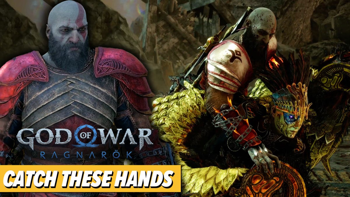 Venez attraper les mains de Kratos avec cette construction de Ragnarök Brawler