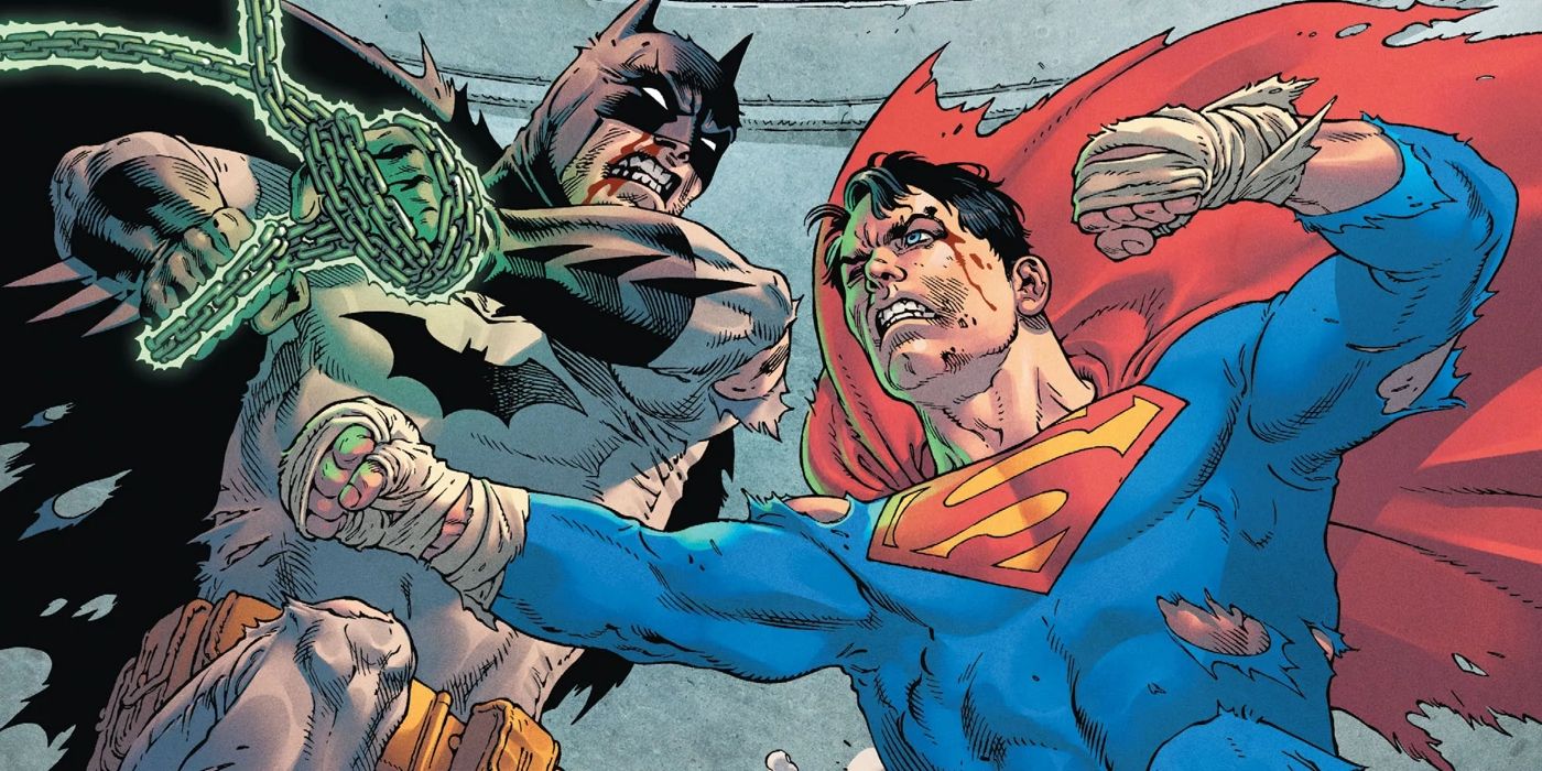 1La première menace explique pourquoi Batman a initialement refusé de faire confiance à Superma...
