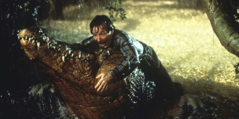 « Je m&rsquo;en fiche si vous êtes Arnold Schwarzenegger » : Le crocodile de Jumanji à…