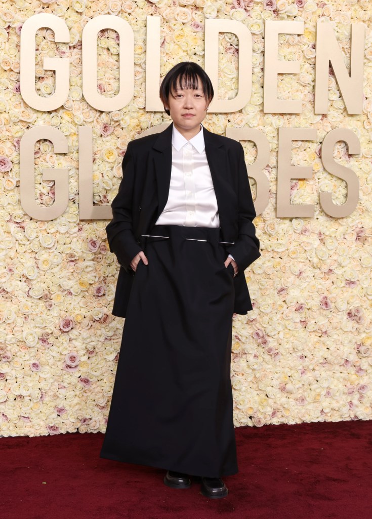 Céline Song assiste à la 81ème édition des Golden Globe Awards au Beverly Hilton le 07 janvier 2024 à Beverly Hills, Californie.