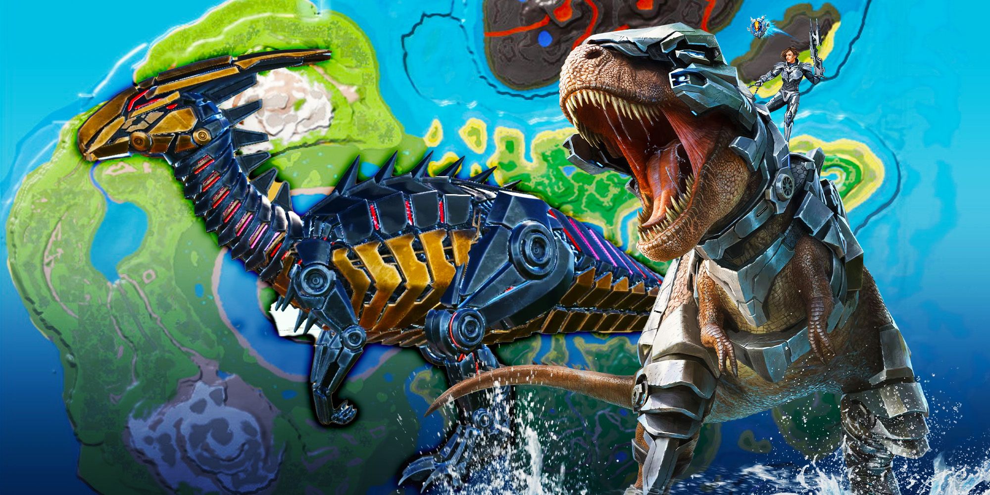 Tout ce qu'on peut attendre de la nouvelle carte d'Ark: Survival Ascended