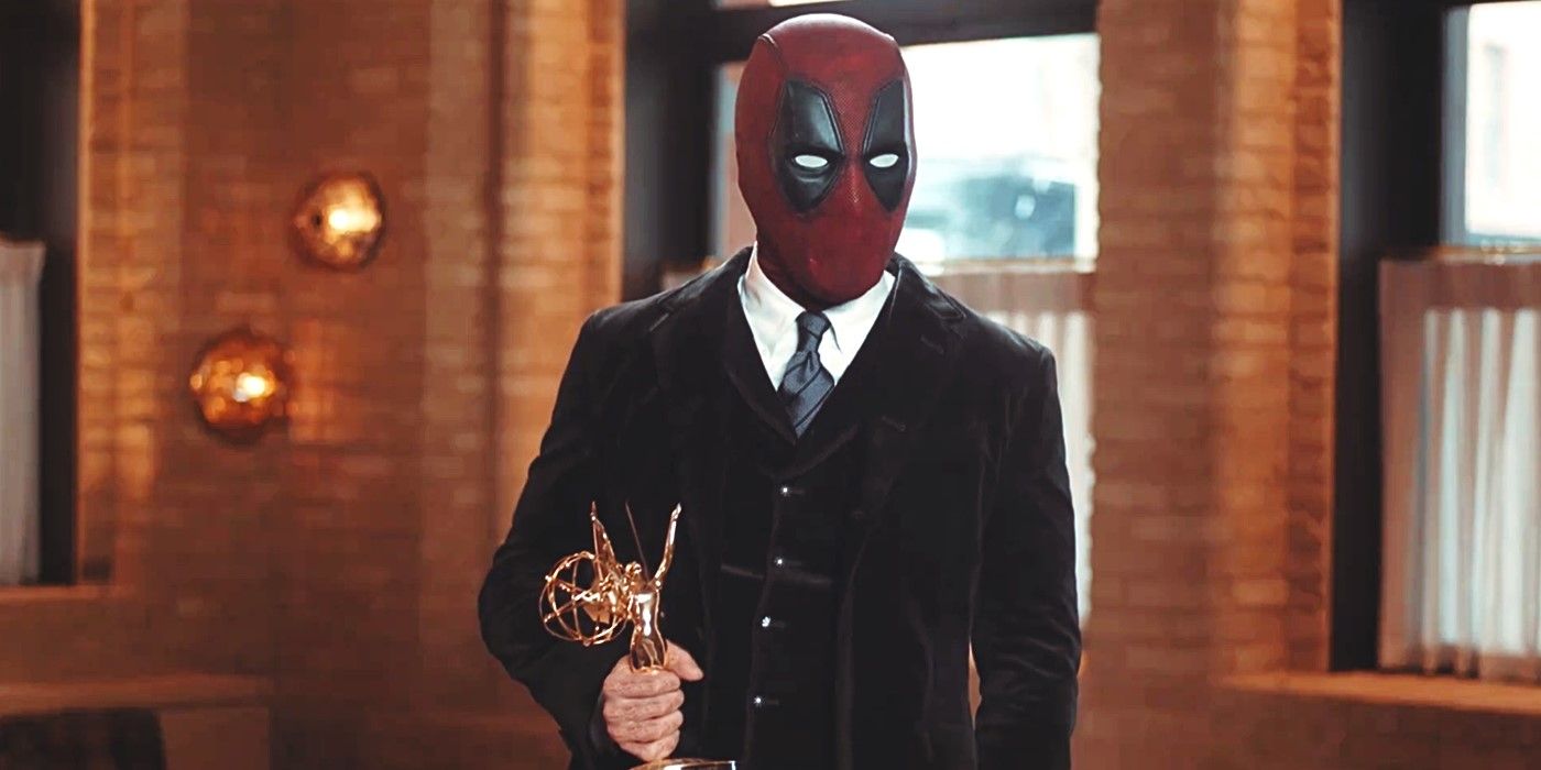 Ryan Reynolds apparaît dans le rôle de Deadpool pour accepter son premier Emmy