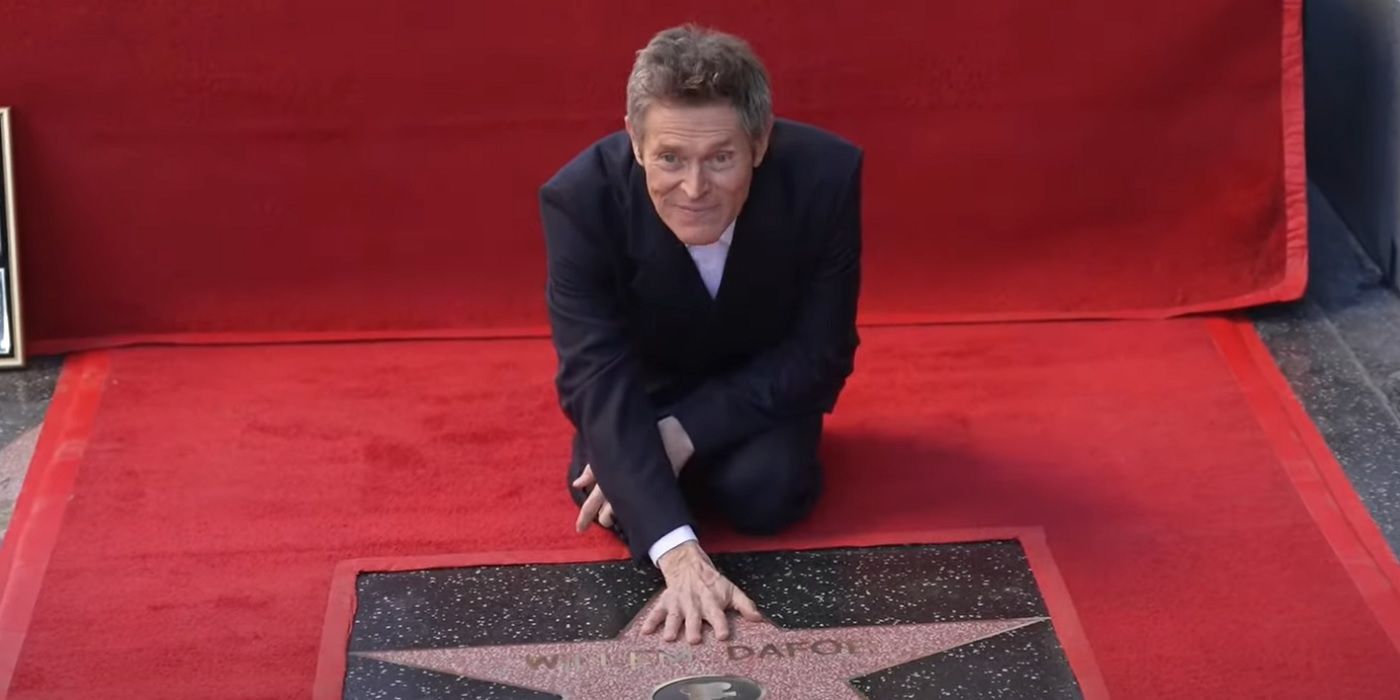 Willem Dafoe célébré comme "le grand acteur de notre temps" en 2024