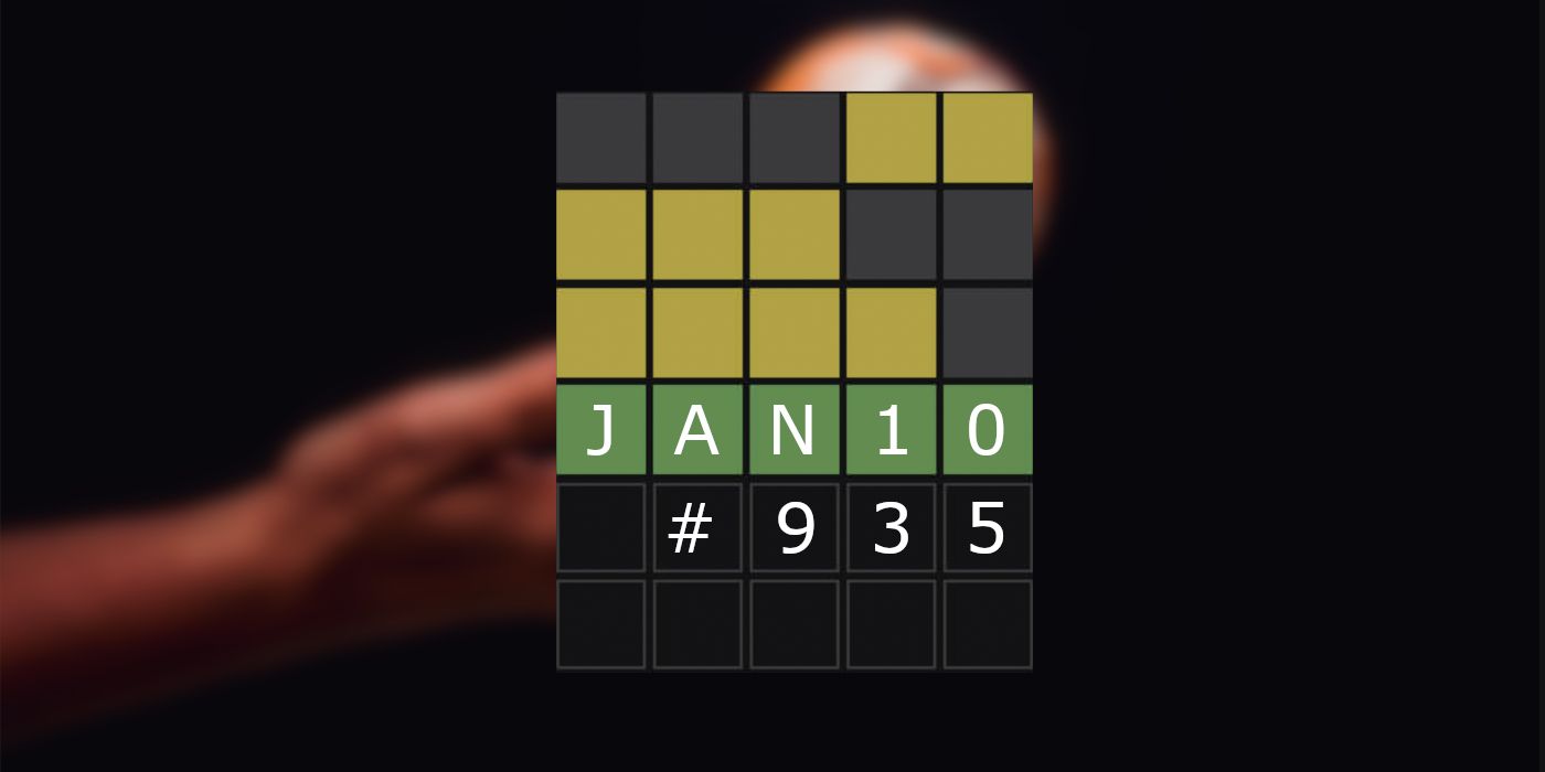 Réponses et astuces Wordle du jour pour le 10 janvier 2024 (puzzle n° 935)