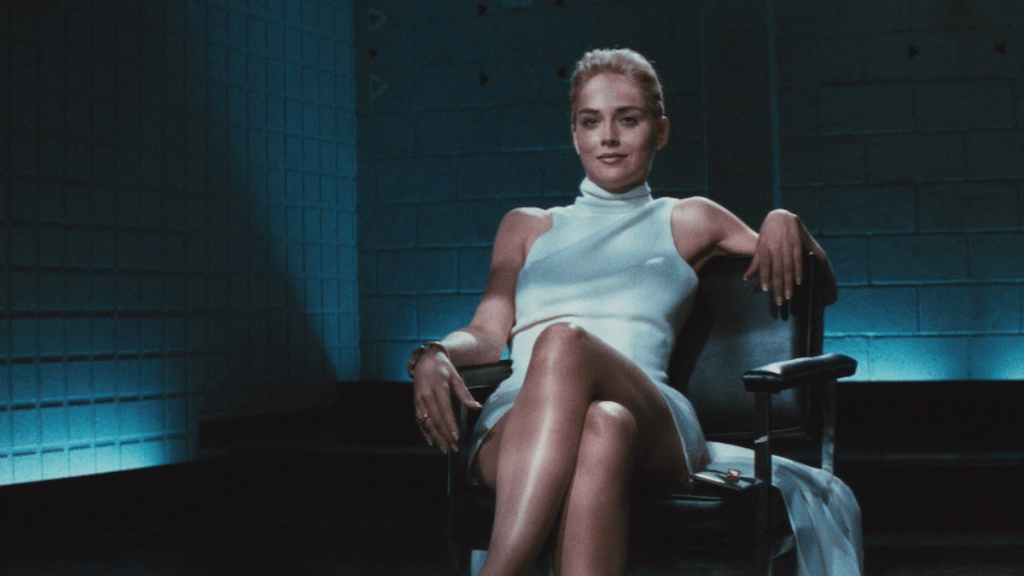 Sharon Stone dans "Basic Instinct"