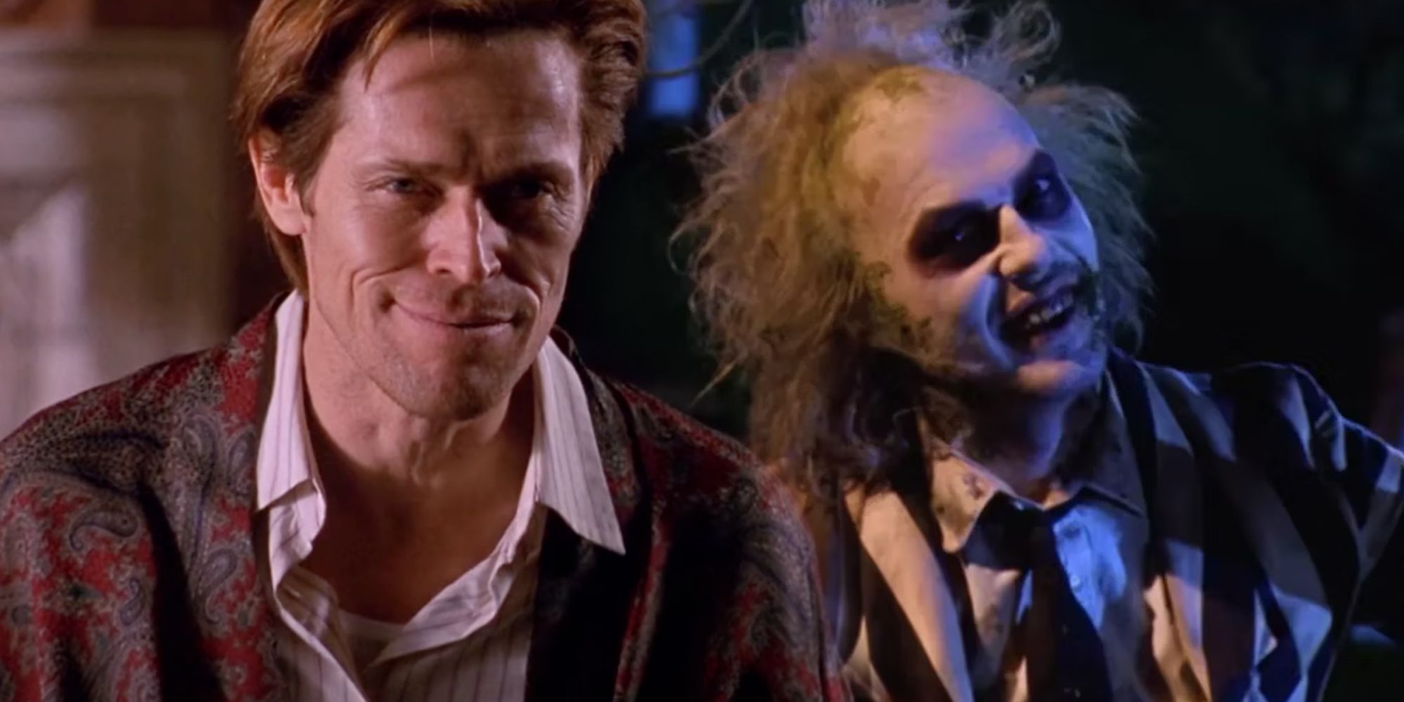 "Ce n'est pas une quête d'argent" : Willem Dafoe explique comment Beetlejuice 2 évite...