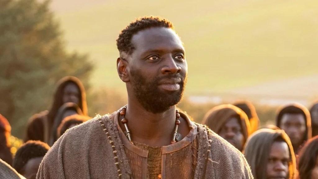 Omar Sy dans le rôle de Barabbas dans "The Book of Clarence" (Sony)