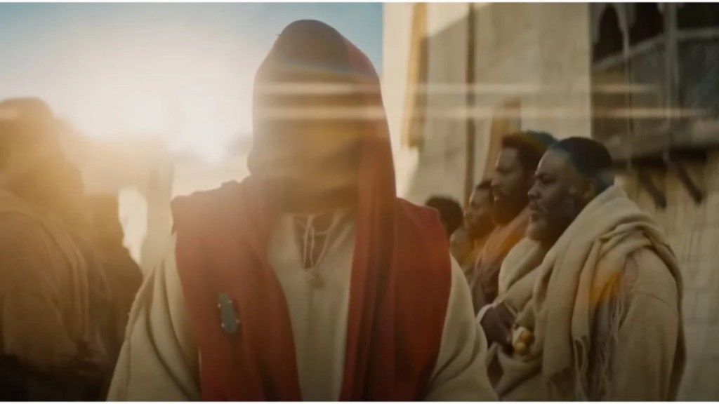 Nicholas Pinnock dans le rôle de Jésus-Christ dans "The Book of Clarence" (Sony)