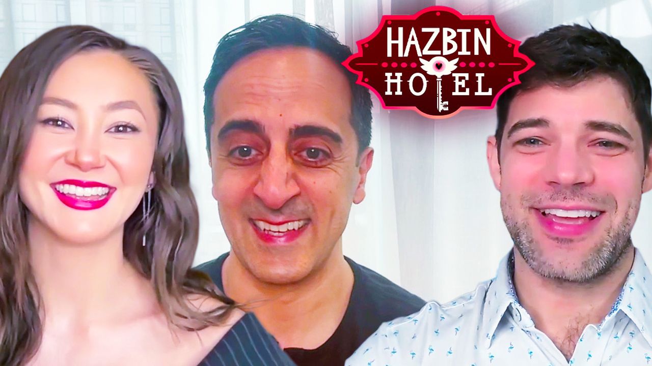 Les stars de Hazbin Hotel Jeremy Jordan, Amir Talai et Kimiko Glenn taquinent leur enthousiasme...