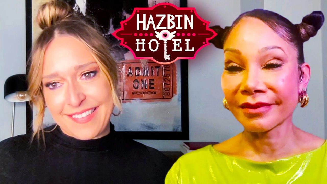Jessica Vosk et Daphné Rubin-Vega louent la voix impressionnante de l'hôtel Hazbin...