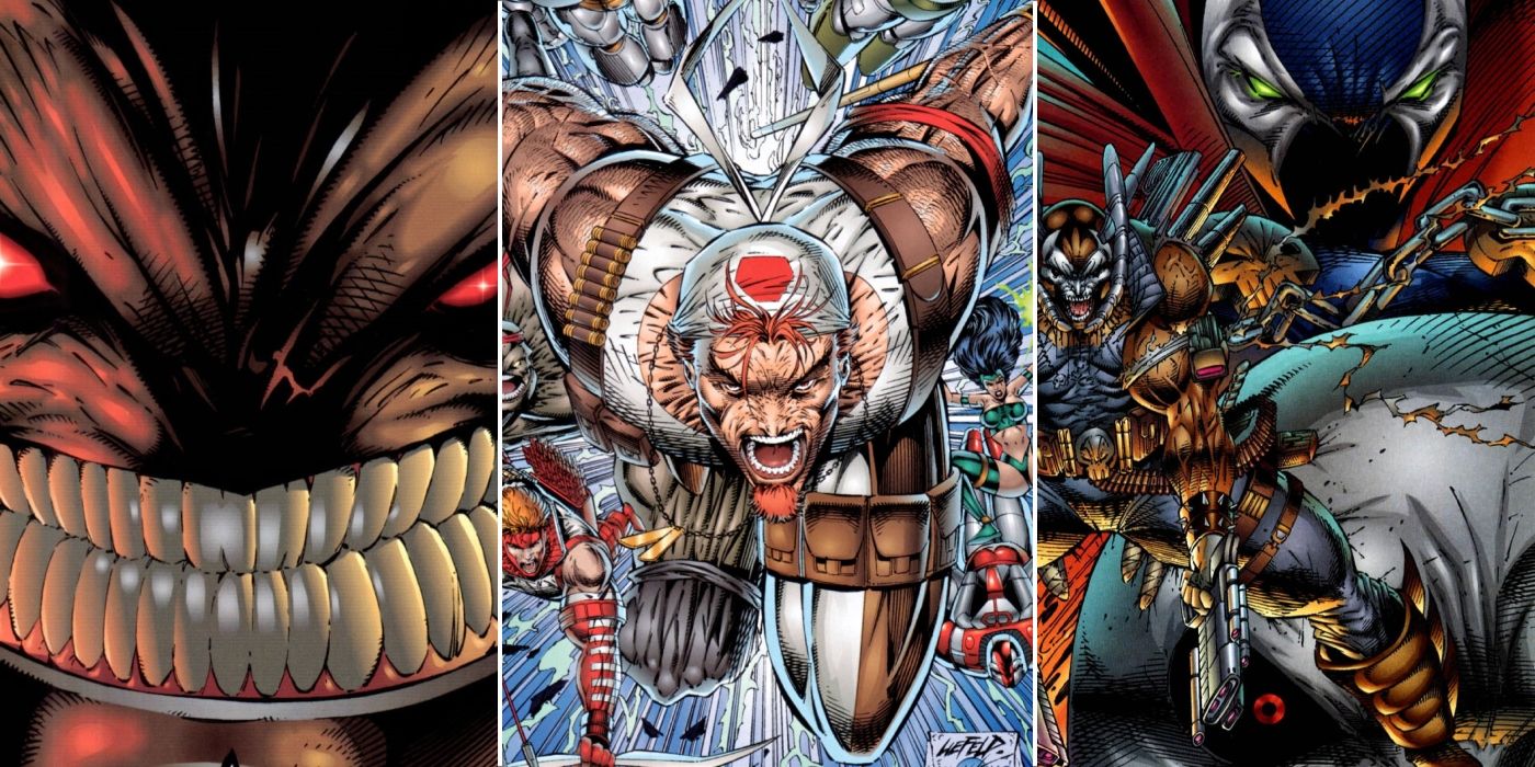 10 couvertures inoubliables de la série pionnière YOUNGBLOOD d'Image Comics...