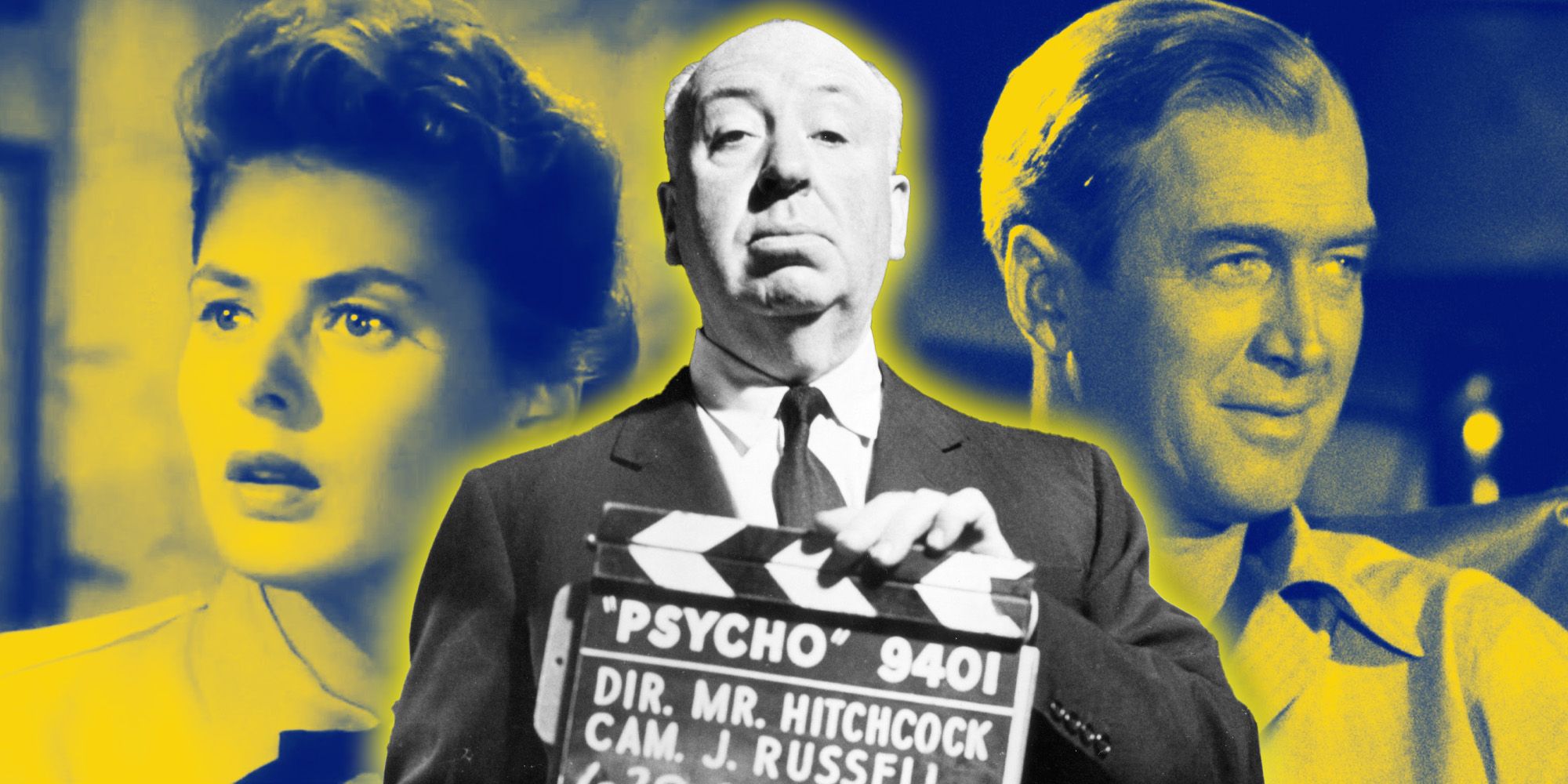 Les collaborateurs les plus fréquents d'Alfred Hitchcock, classés